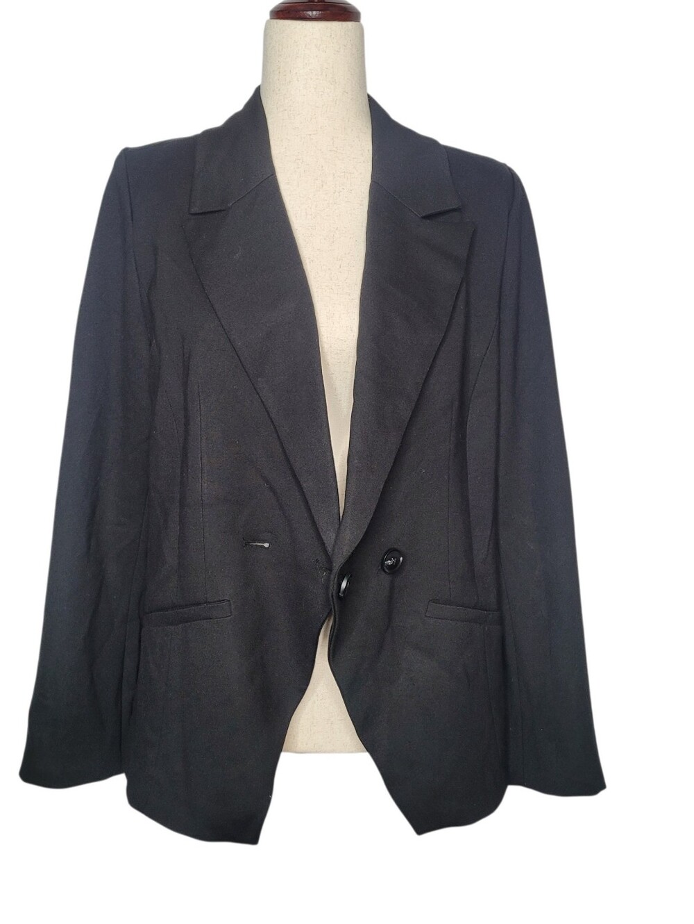 NWT Universal Standard Bianca Stretch Ponte Double Breasted Blazer Size XS